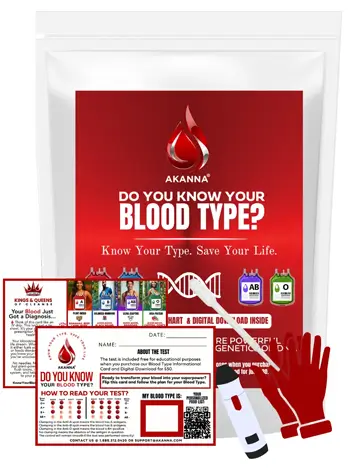 Blood Type Deluxe Test Kit